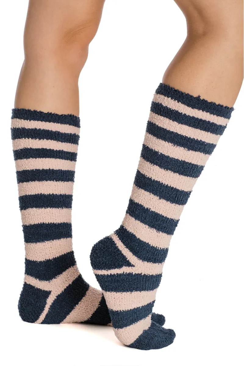 Horseware Softie Socks Adult Misty Rose Stripe 